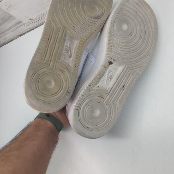 Nike Air Force 1‎ Low Triple White Womens Shoes DD8959-100 Size 11 - Picture 10 of 12